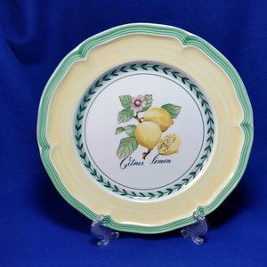 Villeroy & Boch Lemon Salad Plate French Garden Valence Collection Pre-Owned